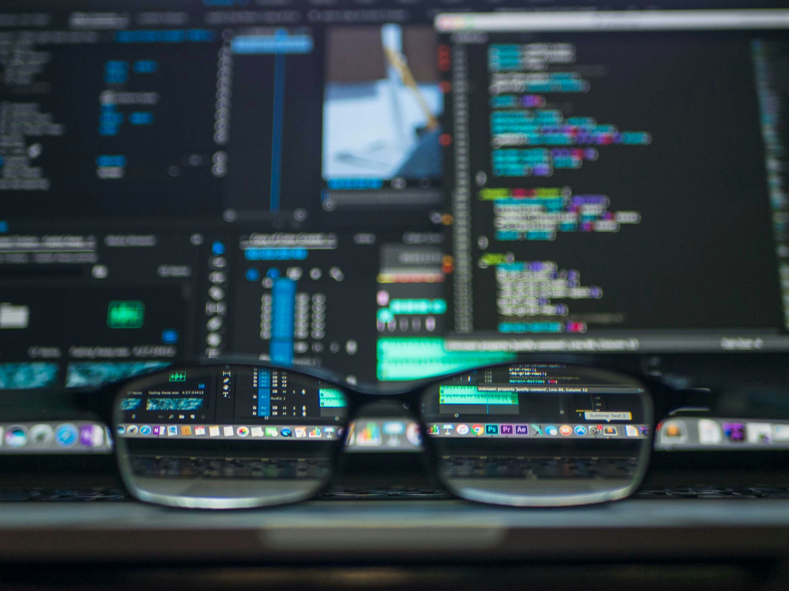Data analysis on screen